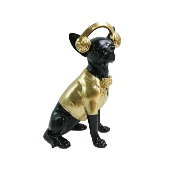 chihuahua black/gold