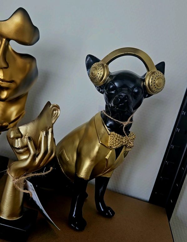 chihuahua black/gold - Afbeelding 2